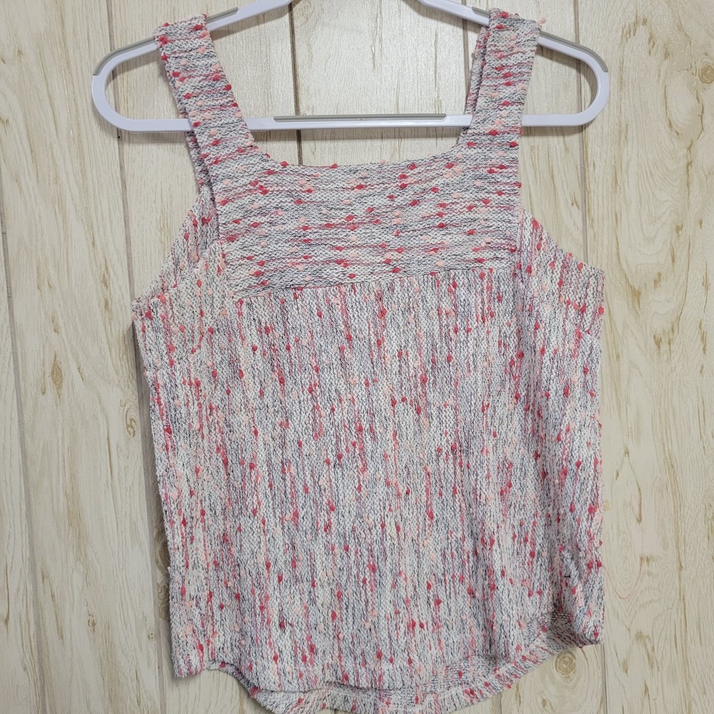 Lucky Brand Textured Square-neck Top - Picture 5 of 6
